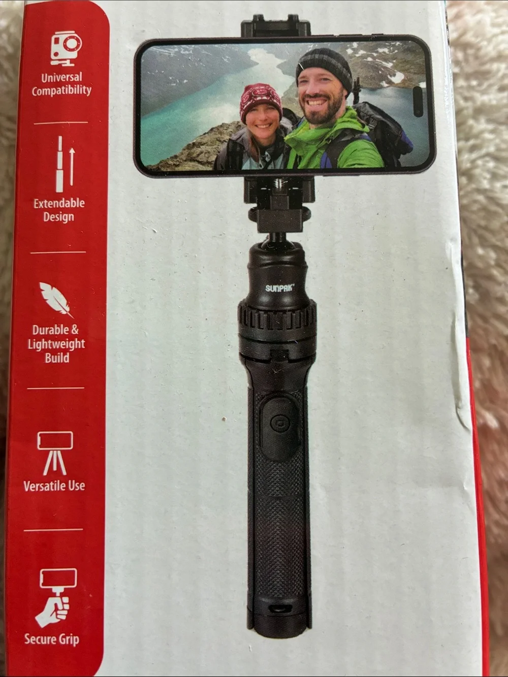 sunpak versapod extendable Tripod+ wireless remote